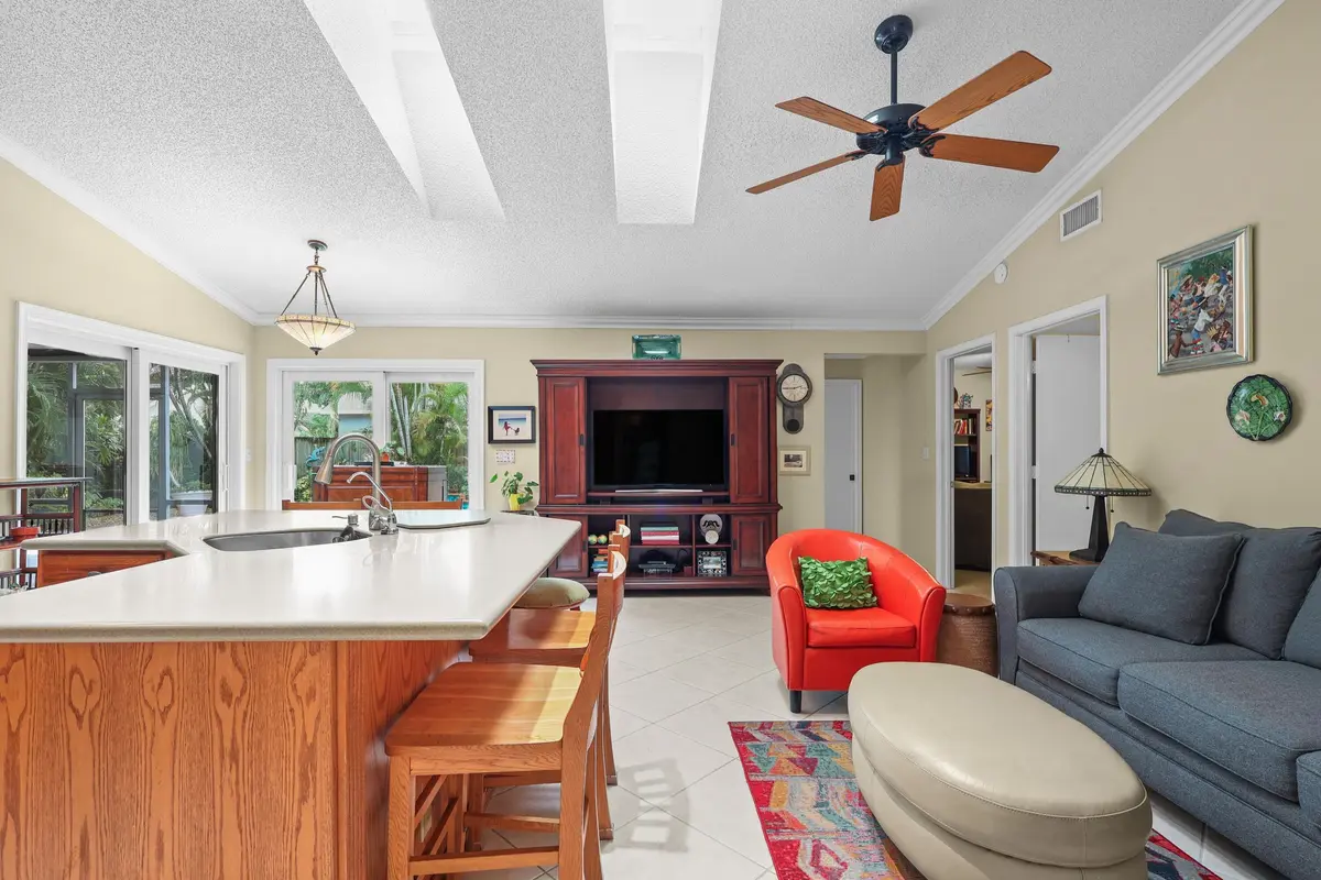 Family Room-Kitchen at 396 REDWOOD Lane, Boca Raton