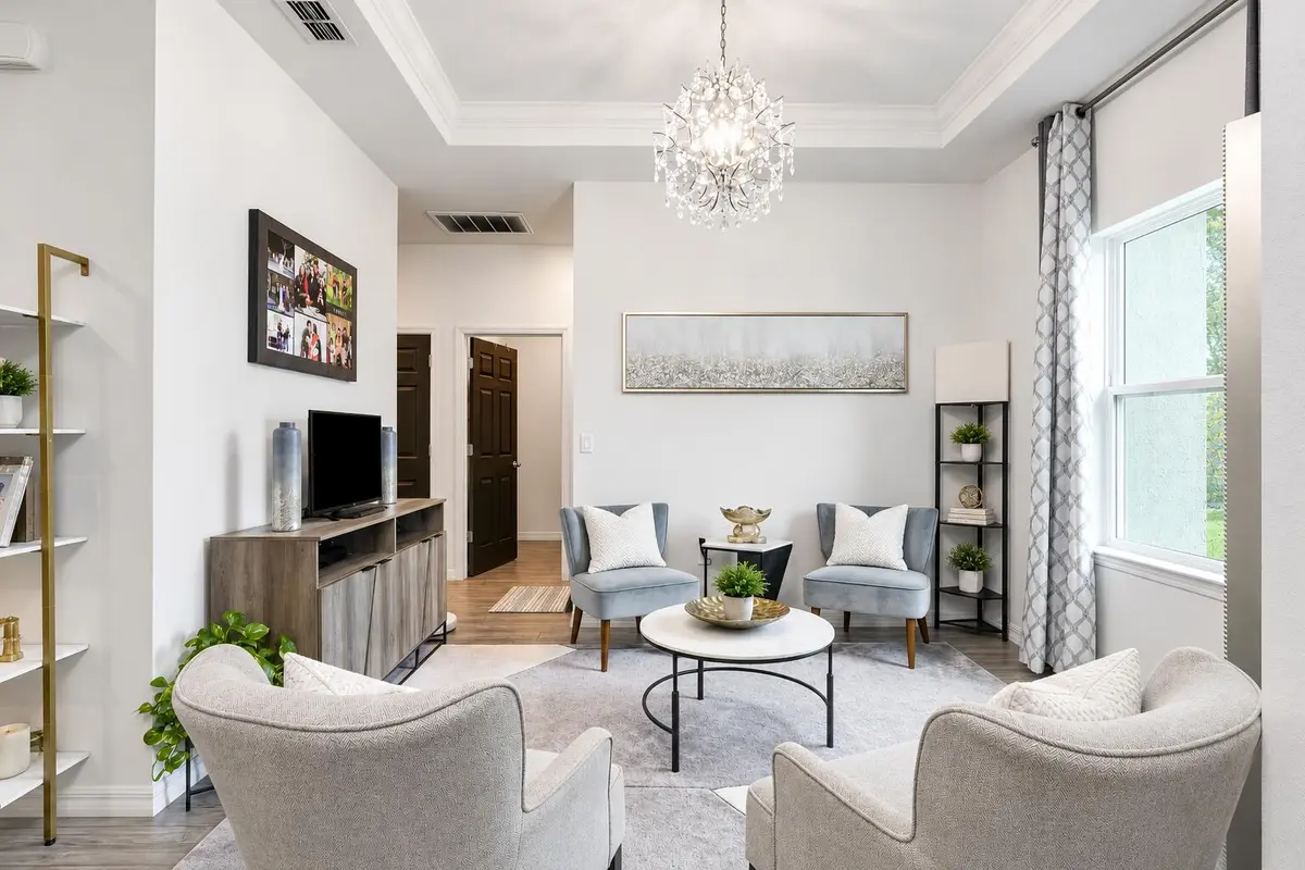 Bright & Inviting Living Room at 1016 SW Paar Drive, Port St. Lucie
