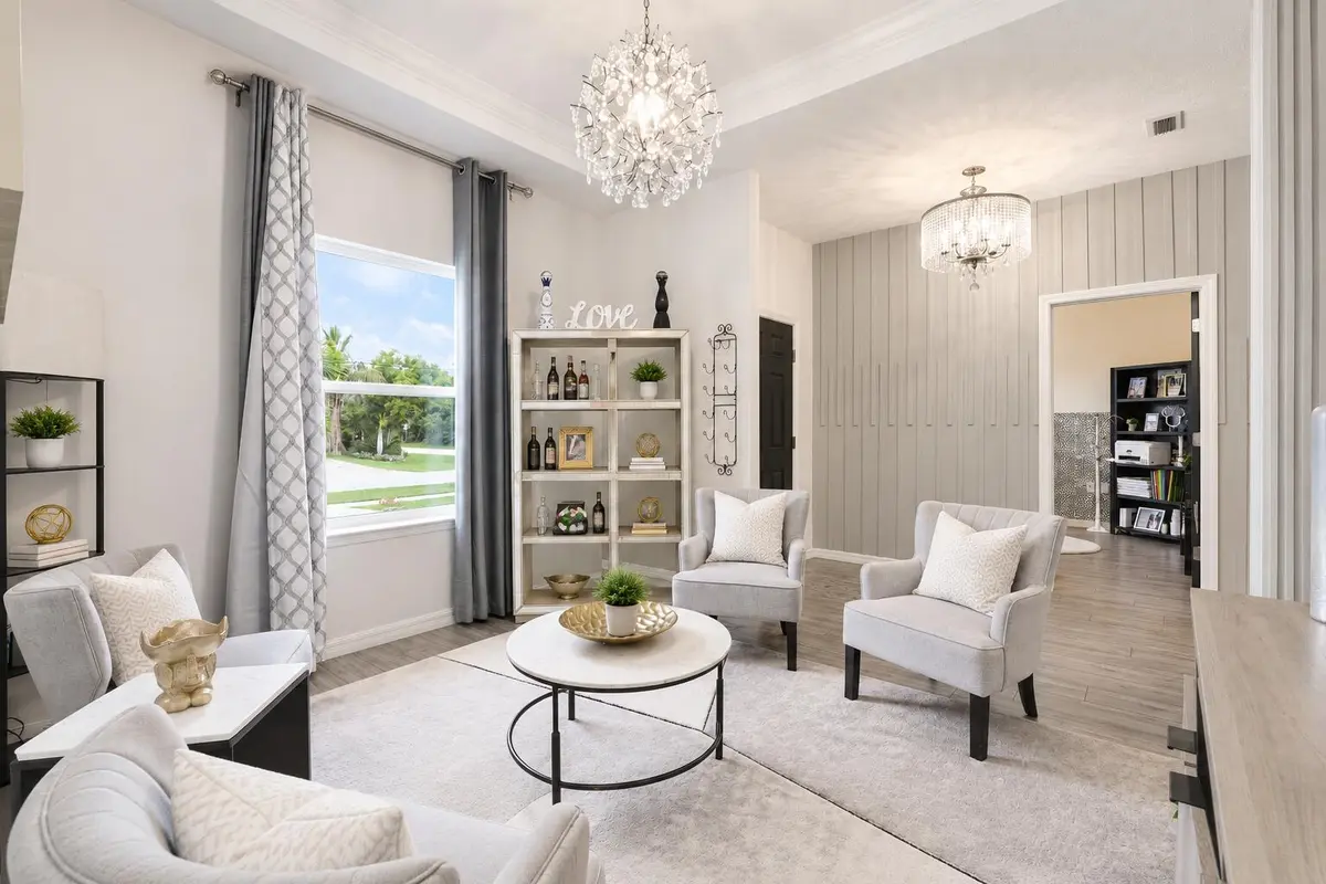 Spacious Living Room with Natural Light at 1016 SW Paar Drive, Port St. Lucie