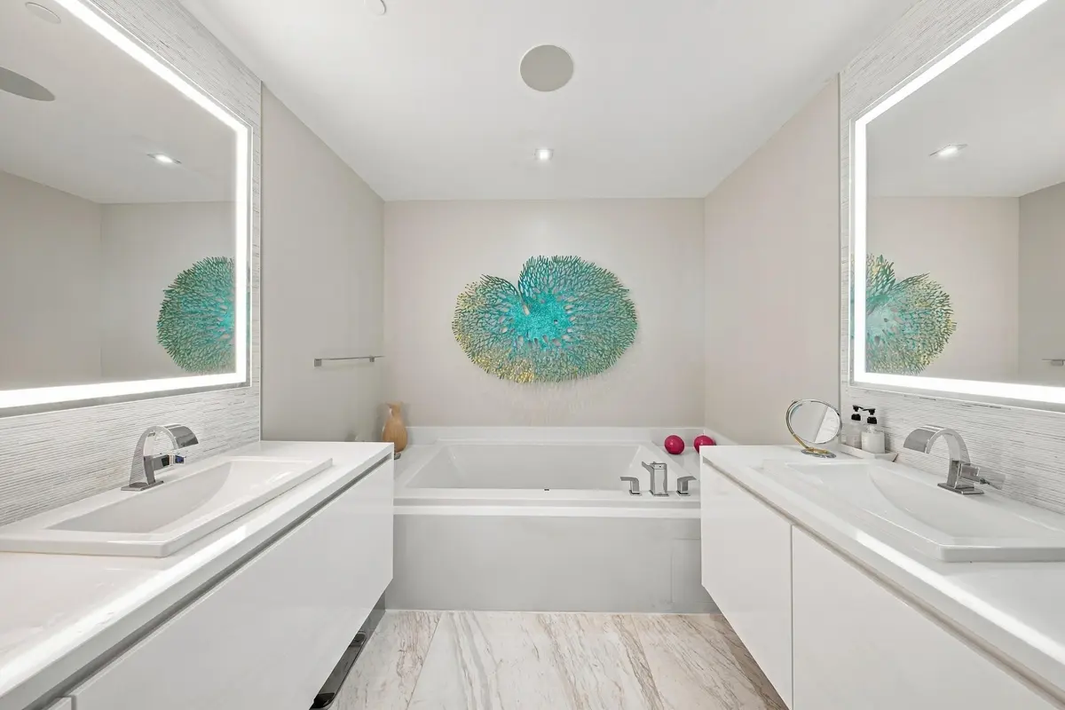 Primary Bathroom at 701 N Fort Lauderdale Beach Boulevard 704, Fort Lauderdale