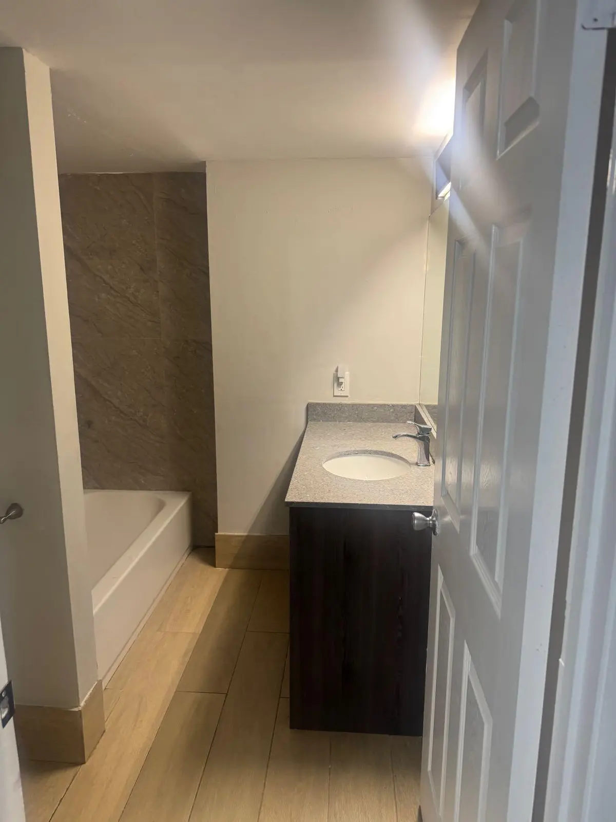 Master Bathroom at 4885 LAKE ARJARO Drive 4819, West Palm Beach