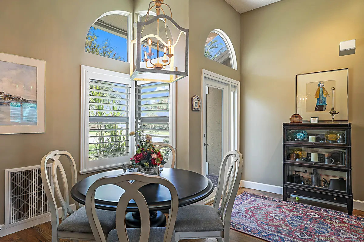 Dining area at 12981 Blue Lake Drive, Wellington