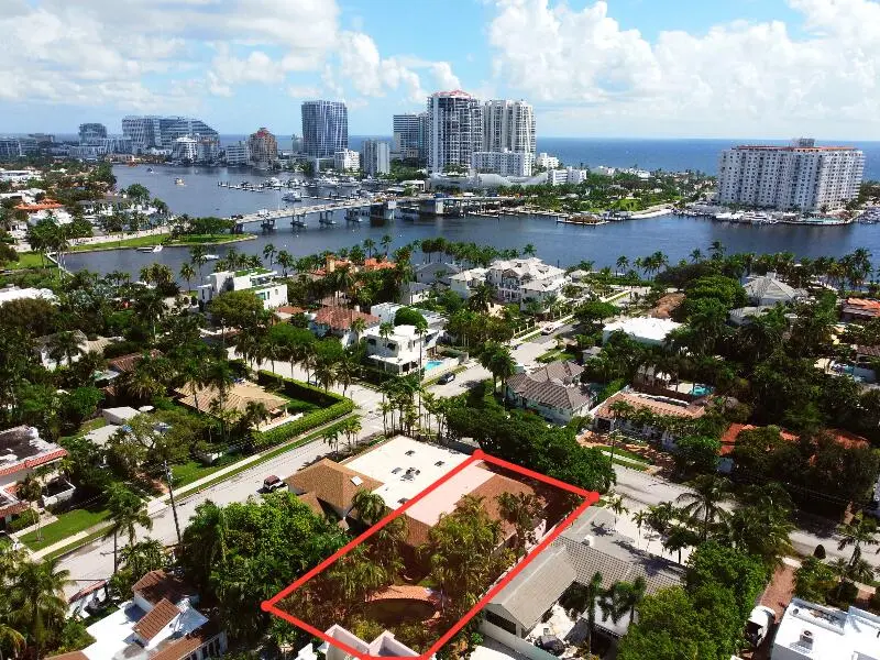 409 - Aerial 1 at 409 Poinciana Drive, Fort Lauderdale
