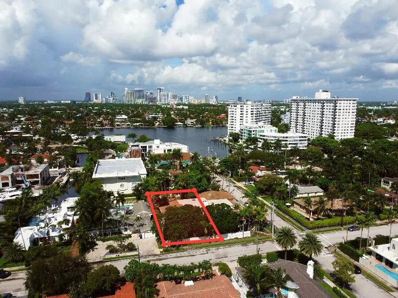 409 - Aerial 3 at 409 Poinciana Drive, Fort Lauderdale