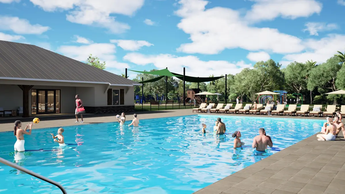 Pool & Playground at 15895 SW Vine Drive, Indiantown