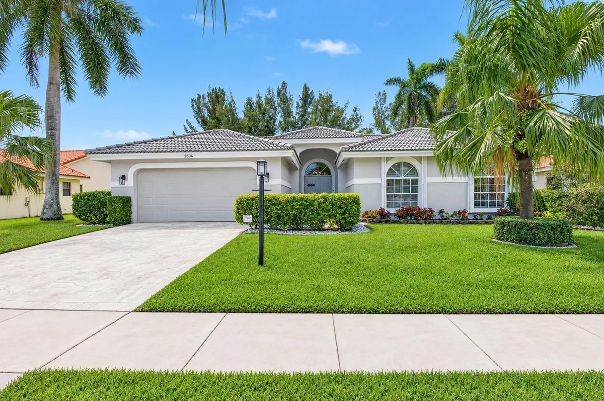 Front of House at 5606 Aspen Ridge Circle, Delray Beach