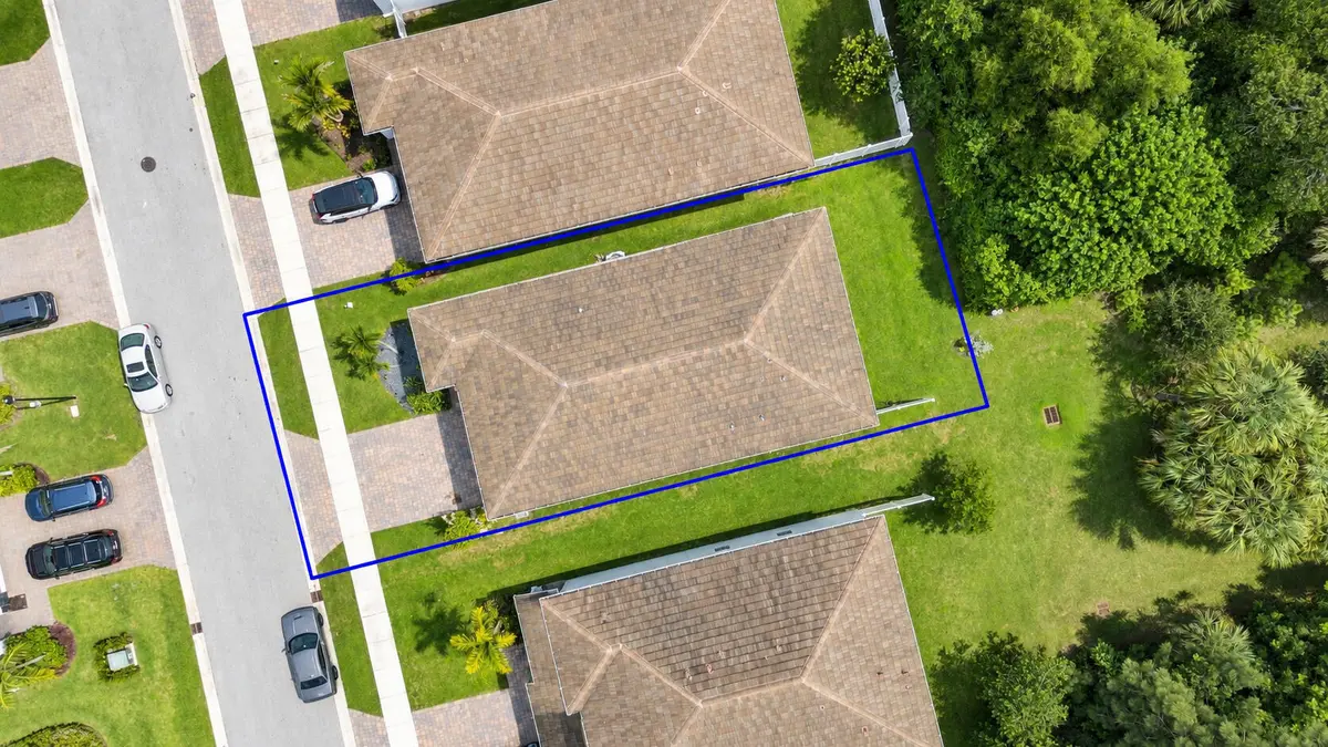 Arial & Roof Pic at 18476 Glenstone Street, Jupiter