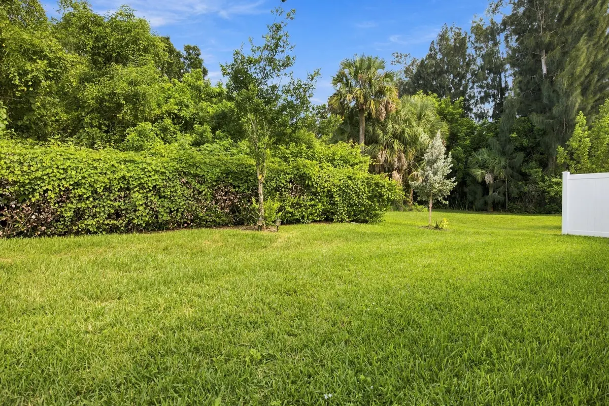 Backyard at 18476 Glenstone Street, Jupiter