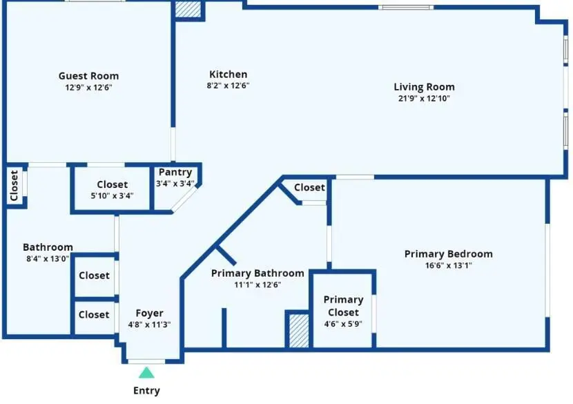 brickel layout at 500 BRICKELL Avenue 3507, Miami