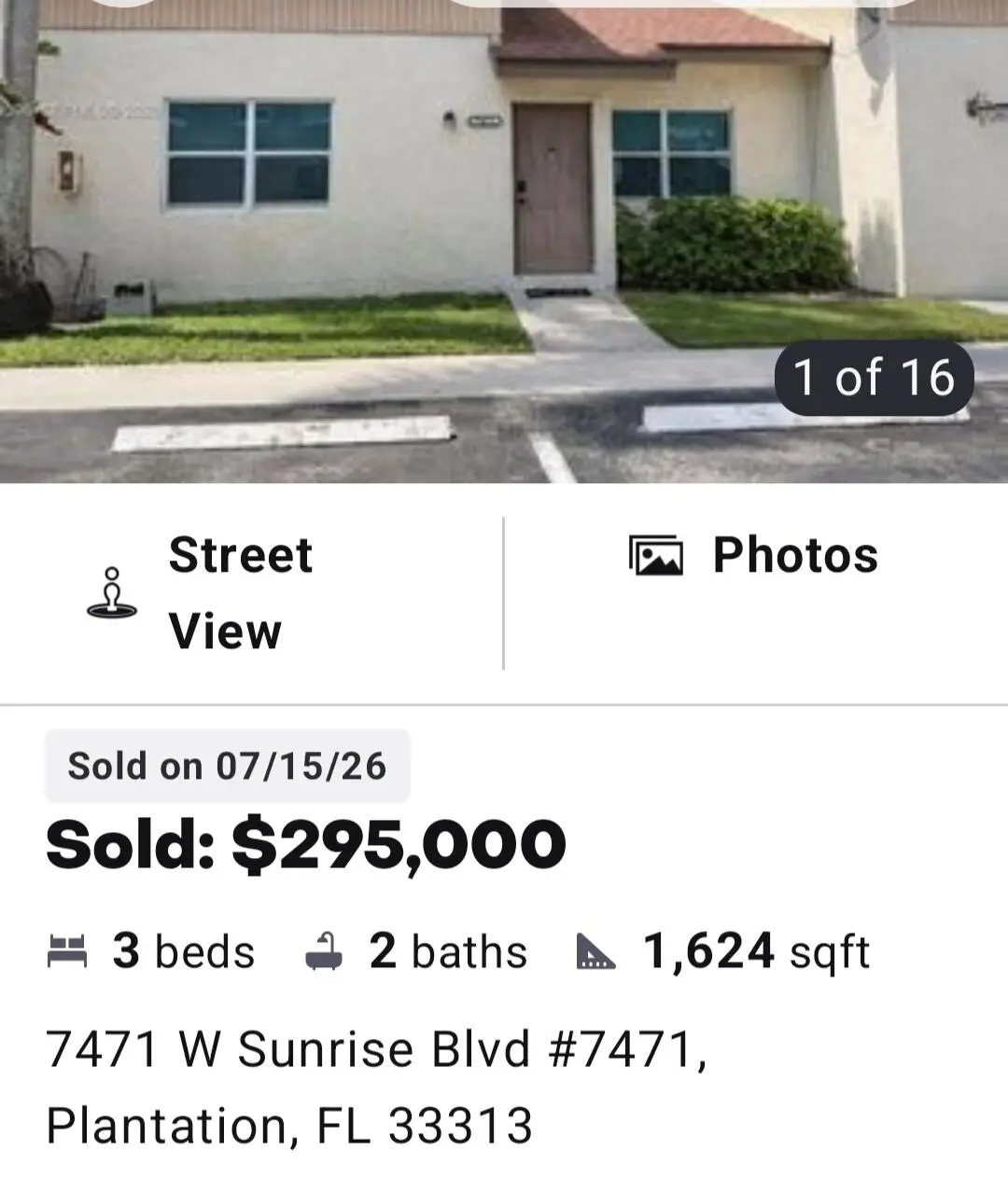 7323 W SUNRISE Boulevard 7323, Plantation, FL – photo 1
