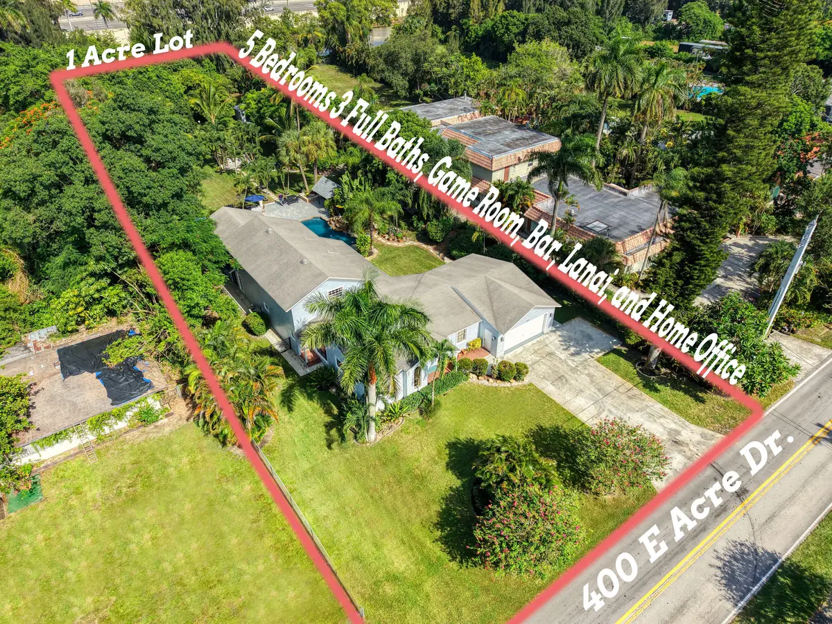 1 Aerials (3) at 400 E Acre Drive, Plantation