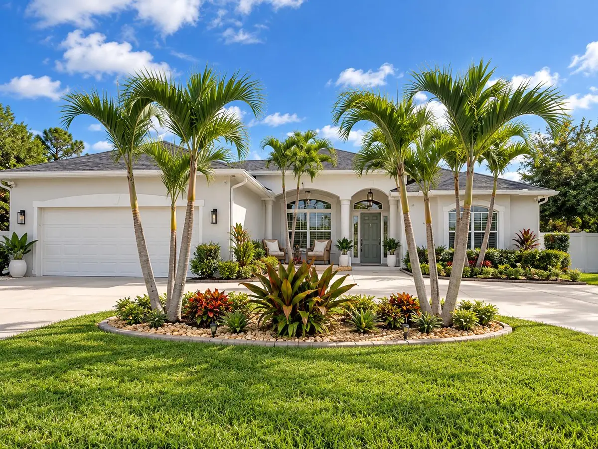AI staged front exposure at 5135 NW ALJO Circle, Port St. Lucie