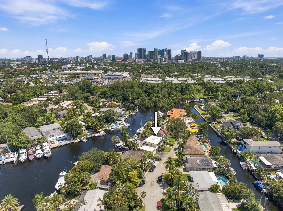 aerial at 1709 W LAS OLAS Boulevard, Fort Lauderdale