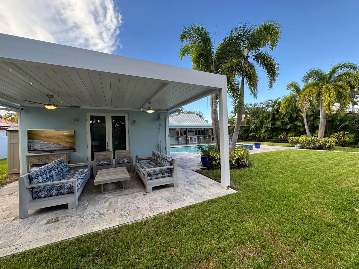 Pergola off Primary BR at 730 CAMINO LAKES Circle, Boca Raton