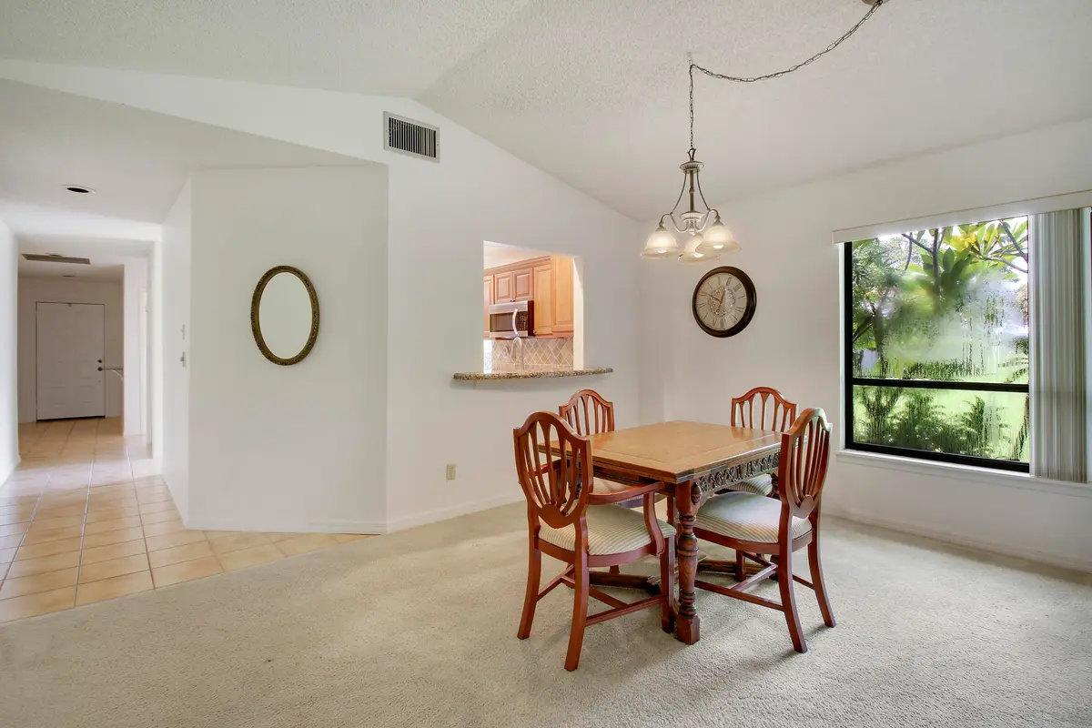 Dining and Kitchen at 6807 SE Yorktown Drive, Hobe Sound