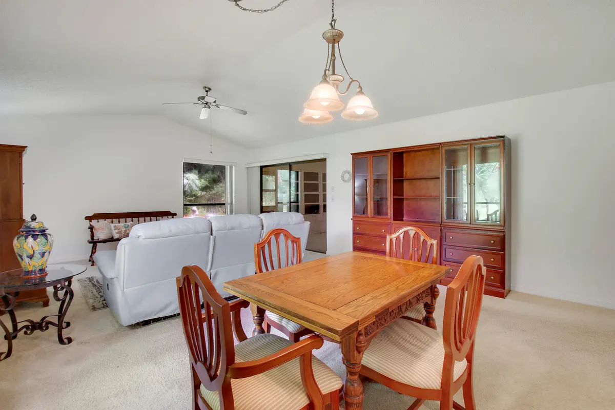 Dining and Living Room I at 6807 SE Yorktown Drive, Hobe Sound