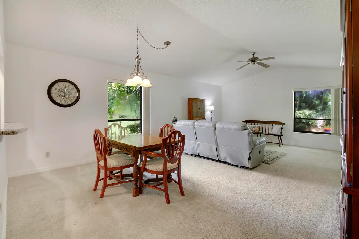 Dining and Living Room at 6807 SE Yorktown Drive, Hobe Sound
