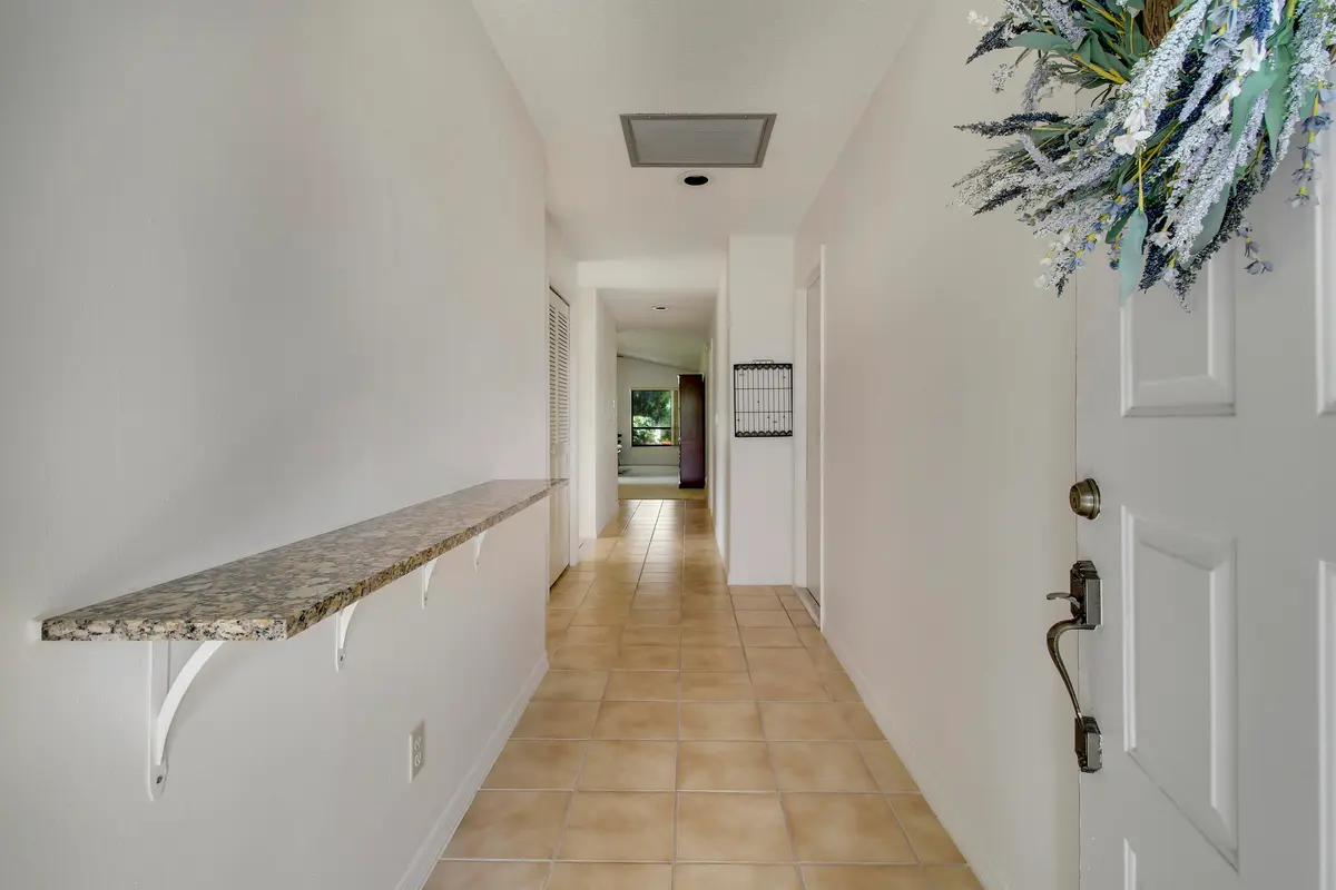 Entry Hallway at 6807 SE Yorktown Drive, Hobe Sound