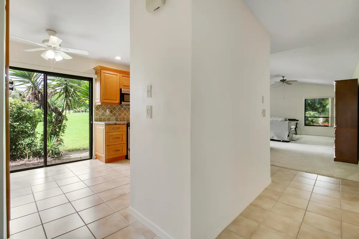 Kitchen and Living Room at 6807 SE Yorktown Drive, Hobe Sound