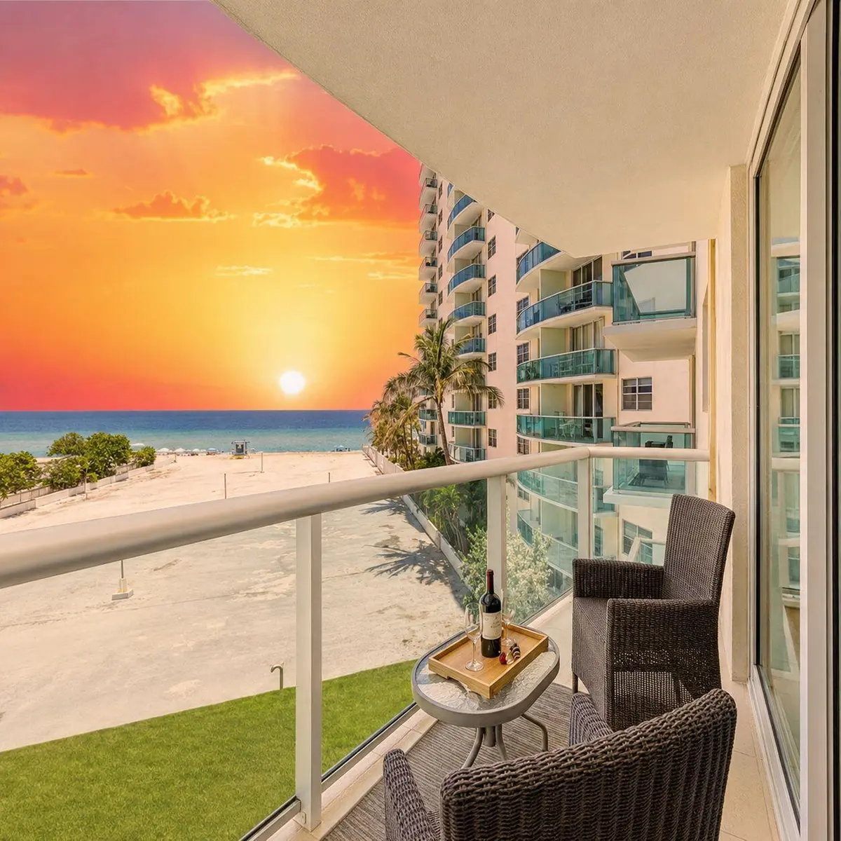 Sunset Beach View at 3801 S OCEAN Drive 4Y, Hollywood
