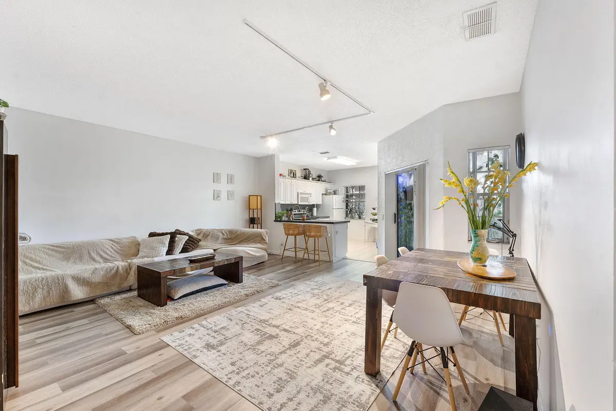 Living/Dining Area at 6595 VIA REGINA, Boca Raton