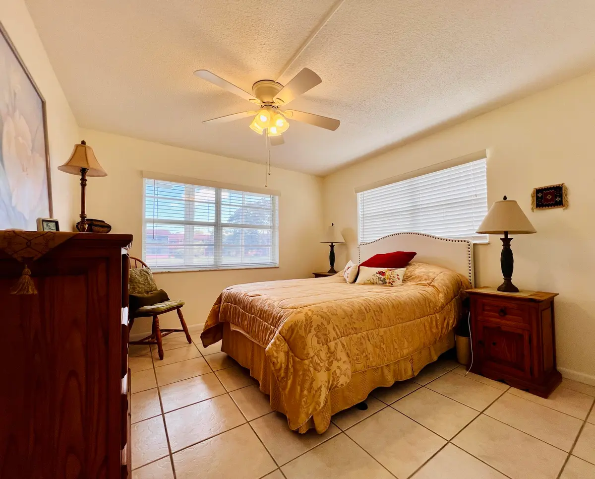 WATER VIEW BEDROOM ONE at 173 Dorchester H 173, West Palm Beach
