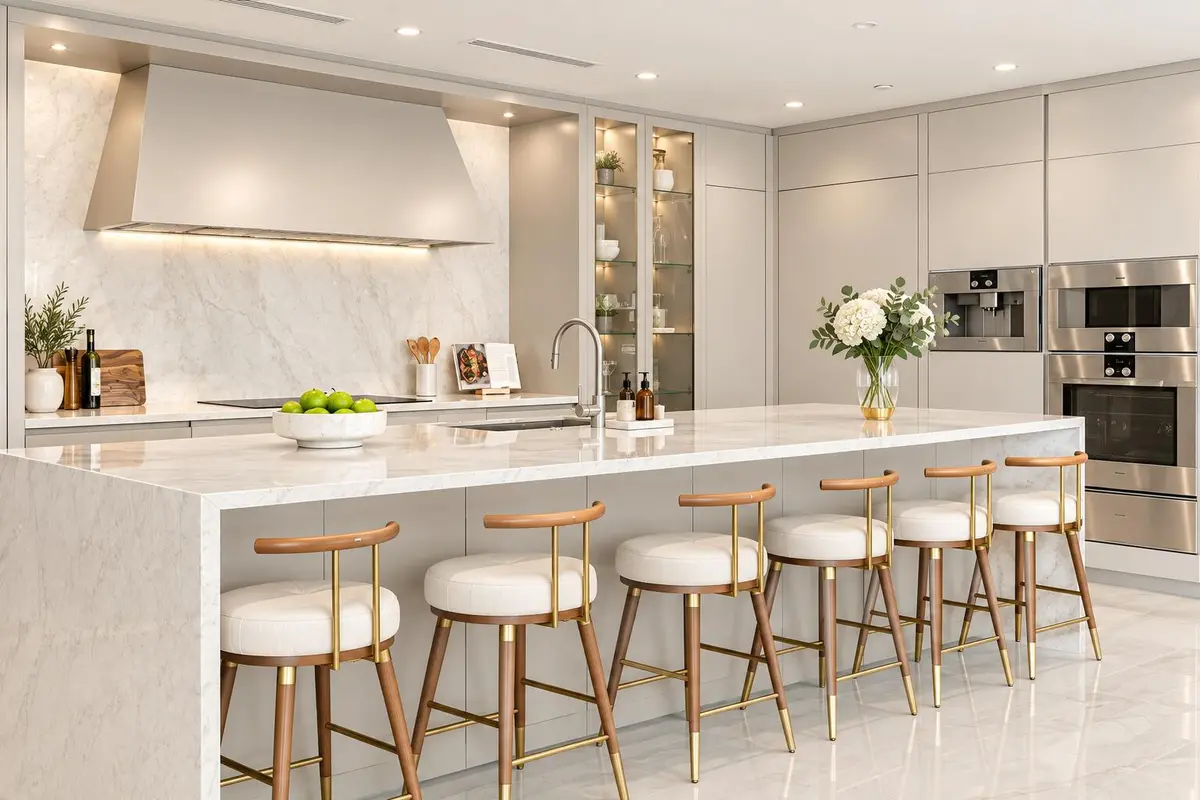Kitchen at 220 SE MIZNER Boulevard 803, Boca Raton
