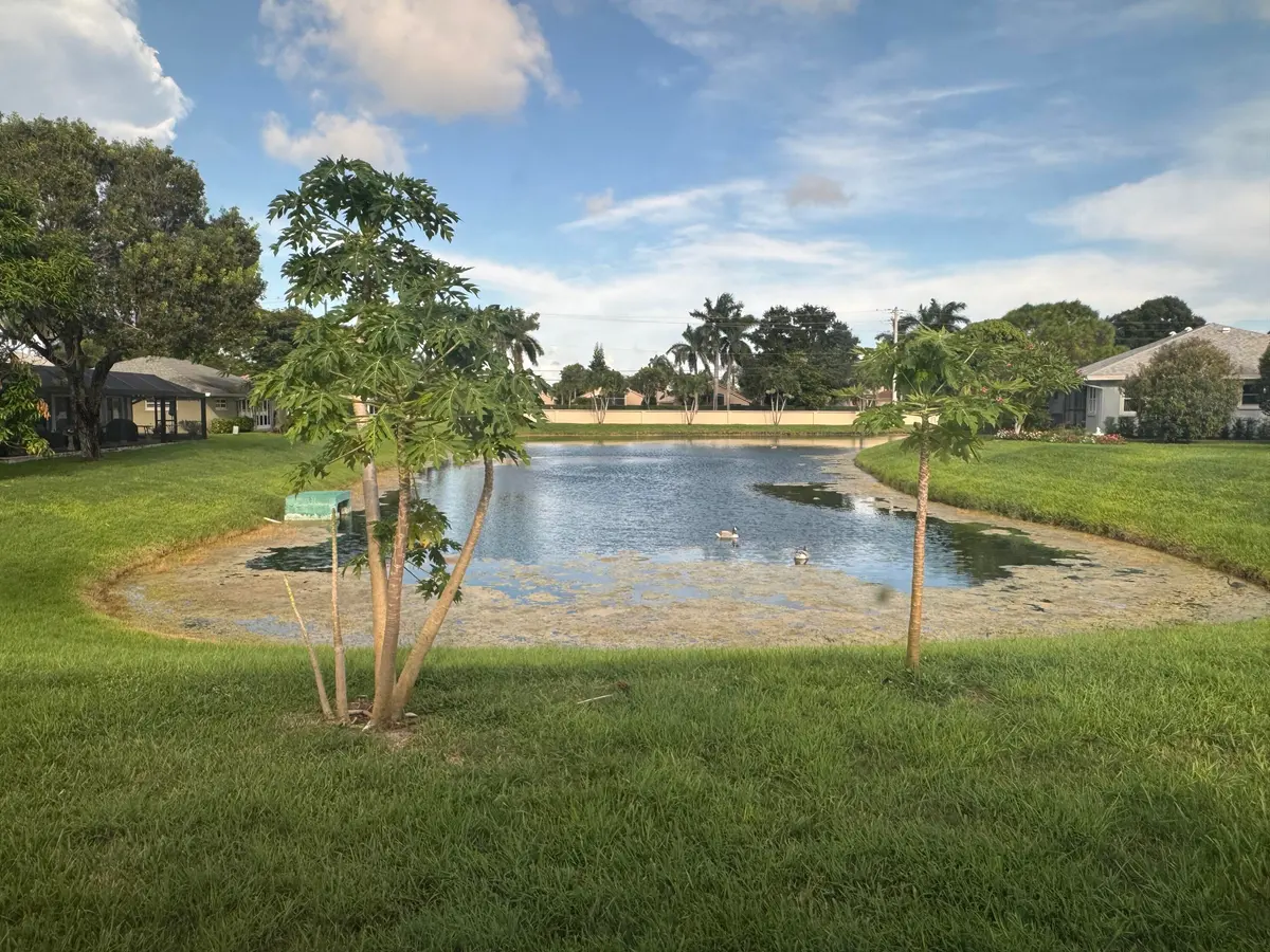 Pond at 10548 GREENTRAIL Drive, Boynton Beach