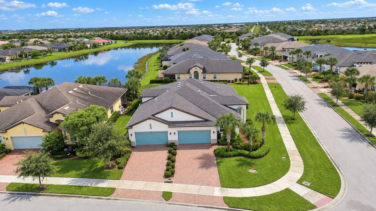 Aerial View at 11476 SW Lake Park Drive, Port St. Lucie