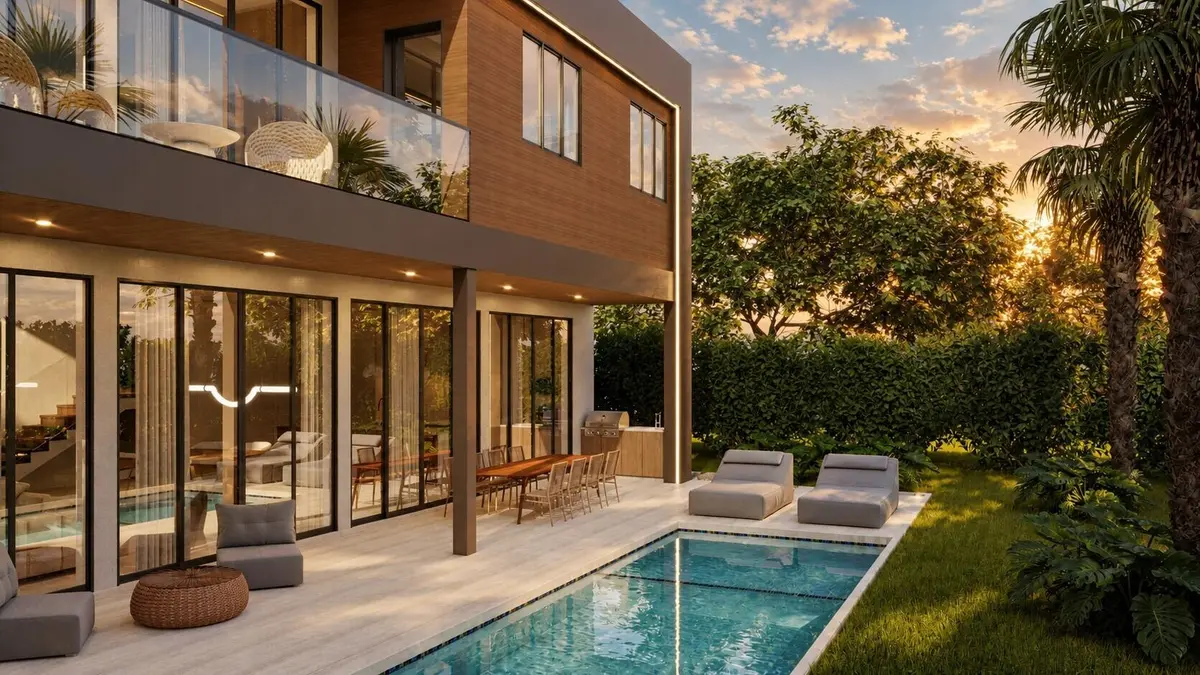 Back Elevation 2 at 116 NW 3rd Court, Boca Raton