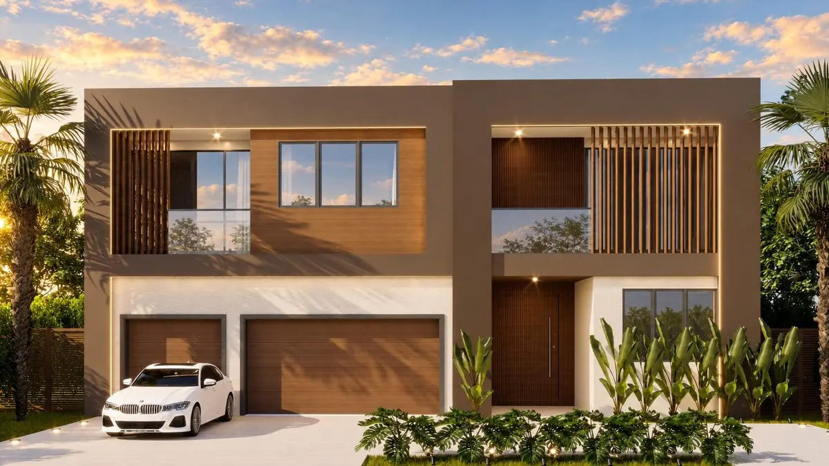 Front Elevation at 116 NW 3rd Court, Boca Raton