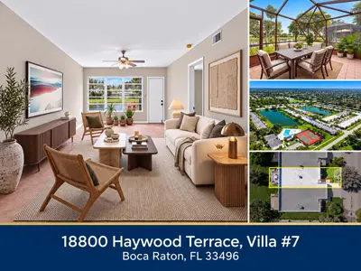 18800 HAYWOOD Terrace 7, Boca Raton – Villa for sale
