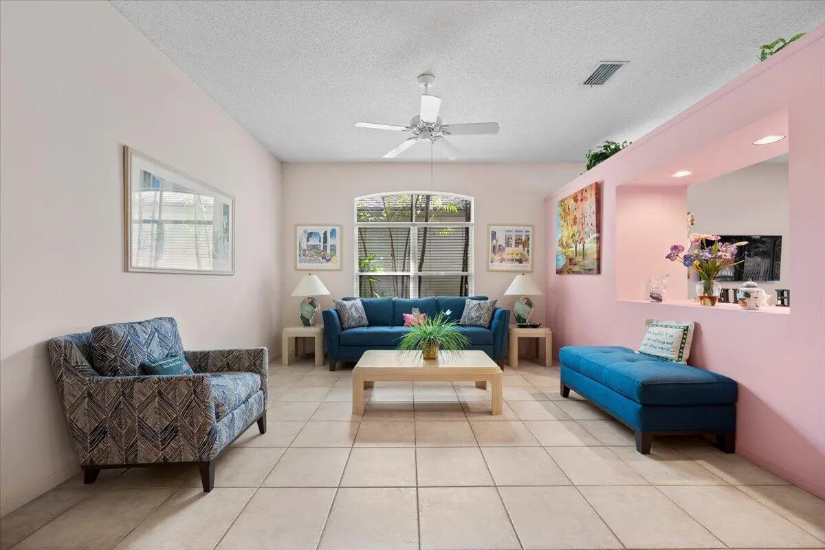 Living room at 4150 Manor Forest Trail, Boynton Beach