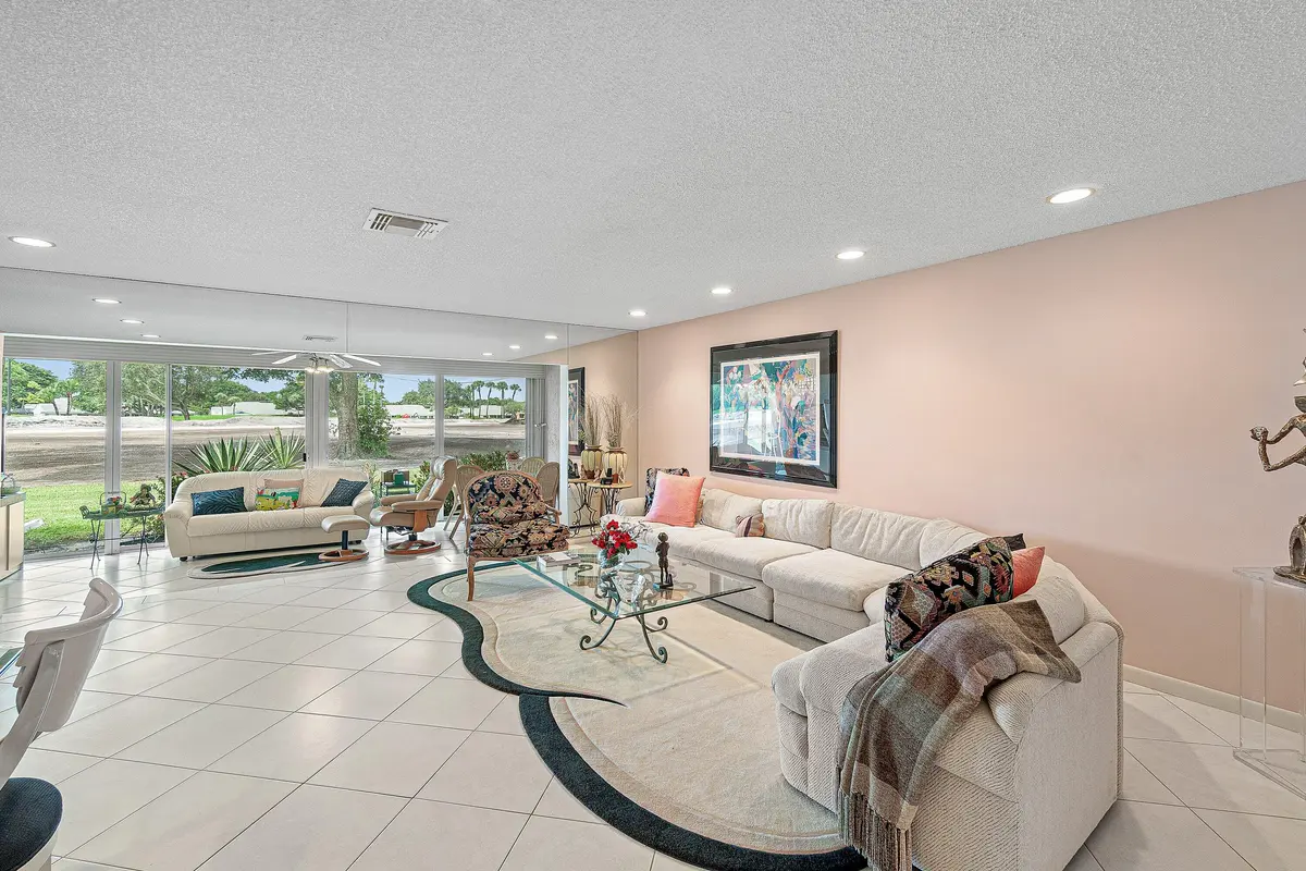 Living Room at 13 WESTGATE Lane 13B, Boynton Beach