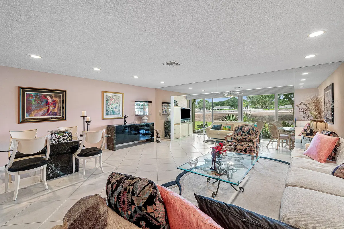 Living Room at 13 WESTGATE Lane 13B, Boynton Beach