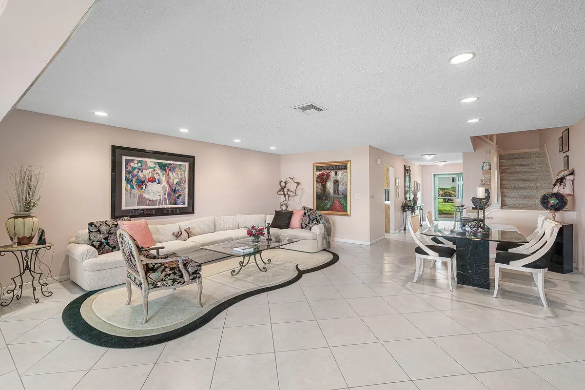 Living Room at 13 WESTGATE Lane 13B, Boynton Beach