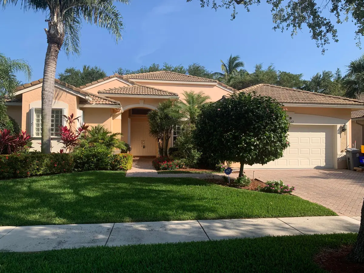 FRONT OF HOUSE at 7642 New Ellenton Drive, Boynton Beach