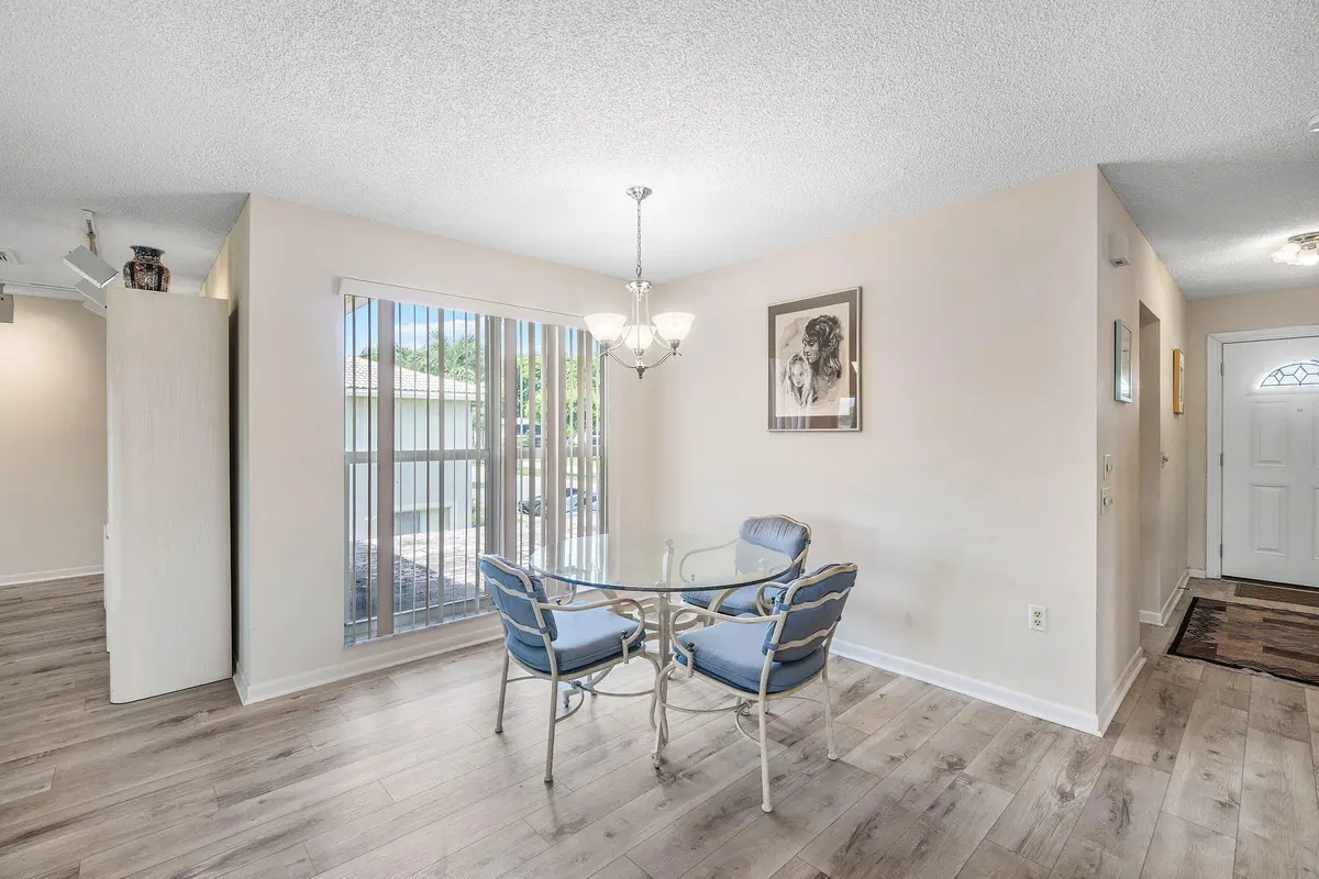 Dining Area at 37 Stratford Lane D, Boynton Beach