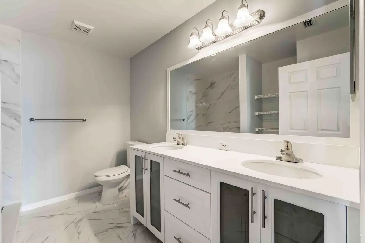 Master Bath at 4685 N Haverhill Road A1, West Palm Beach