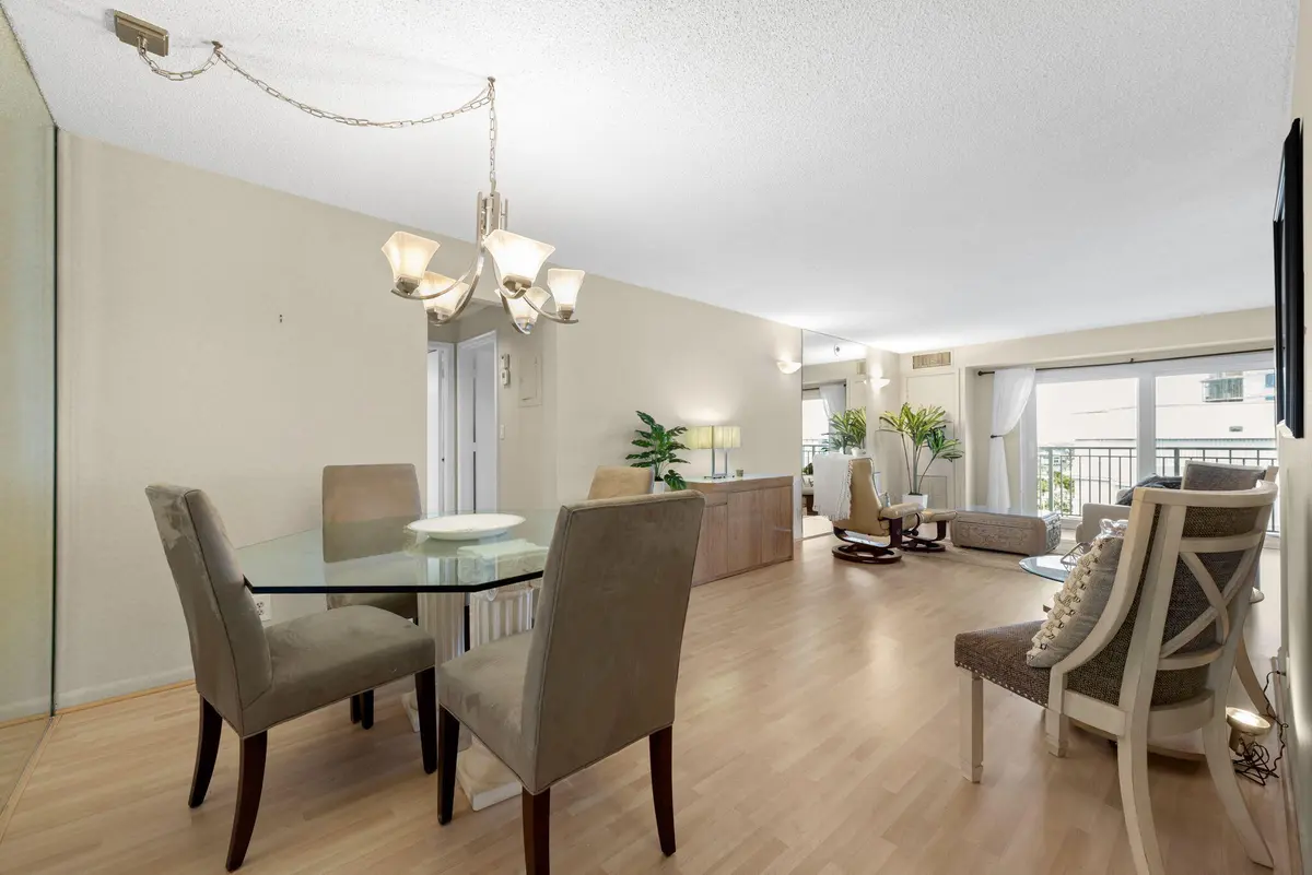 dining room at 3215 S Ocean Boulevard 906, Highland Beach