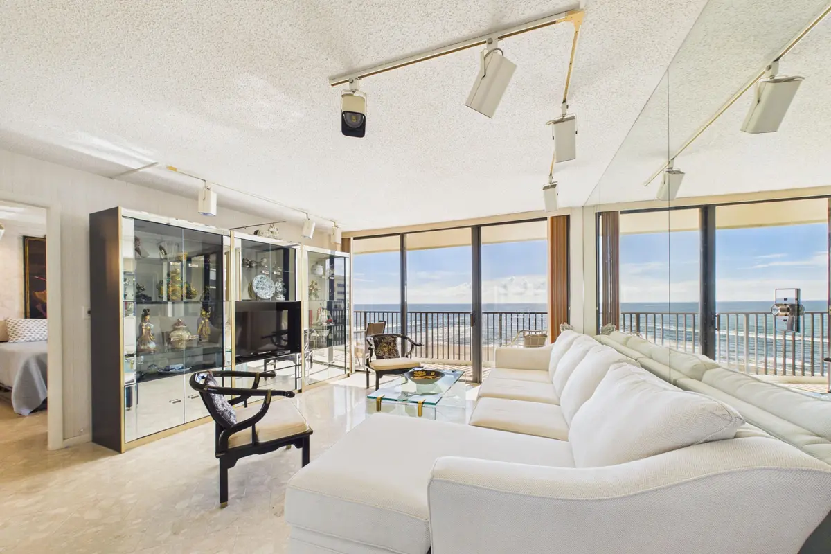 Living Room at 400 OCEAN TRAIL Way 1208, Jupiter