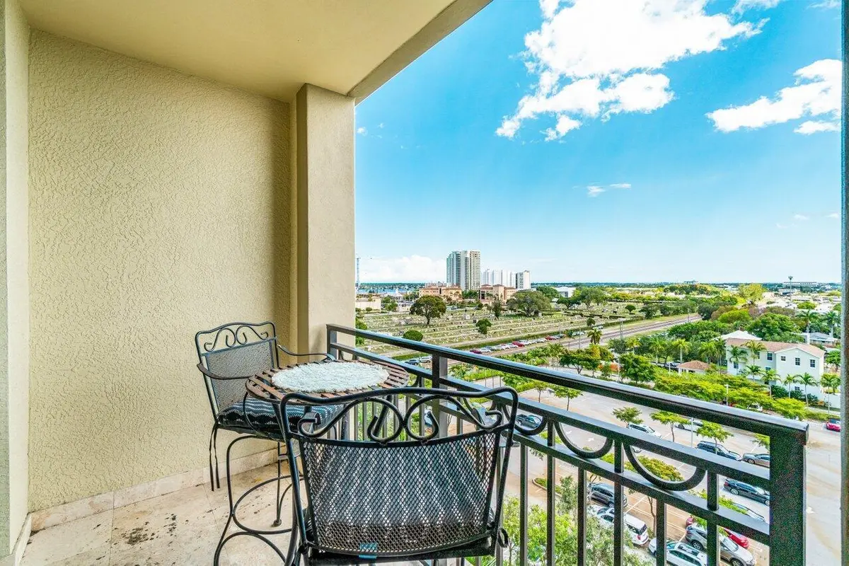 Top Floor Balcony, Expansive Views at 550 Okeechobee Boulevard 824, West Palm Beach