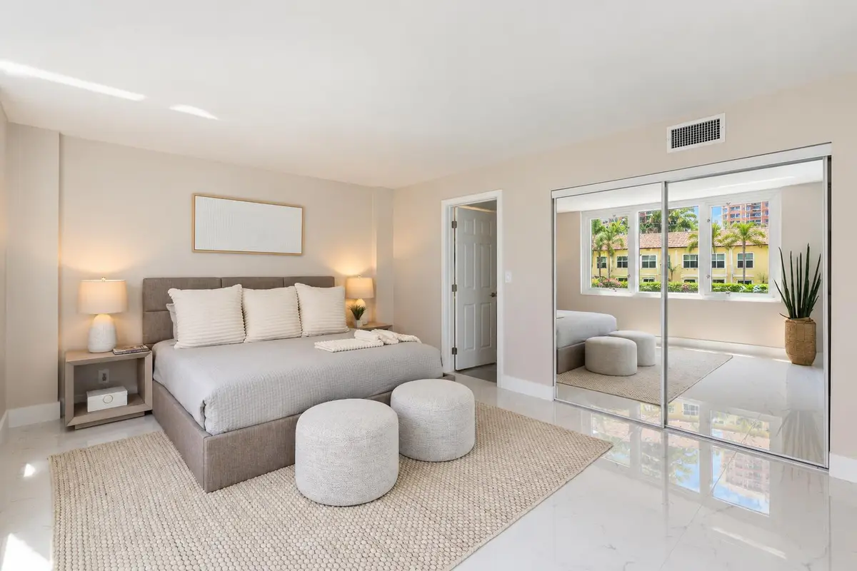 PRIMARY BEDROOM at 2200 NE 33rd Avenue 2J, Fort Lauderdale