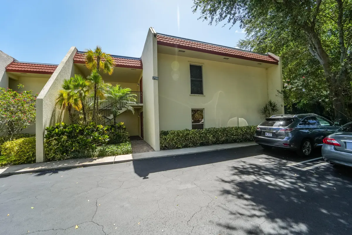 Front door at 1700 Presidential Way 103, West Palm Beach