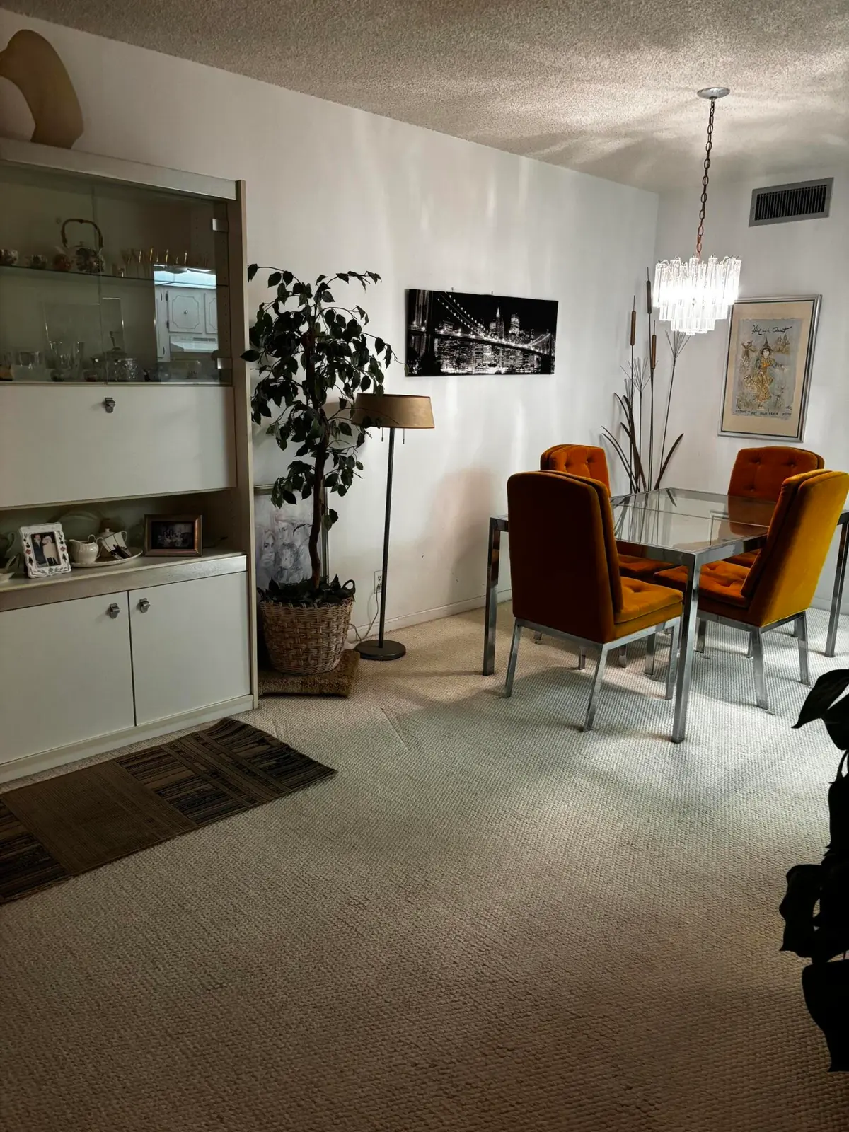 LIVING/DINING AREA at 307 WELLINGTON F 307, West Palm Beach