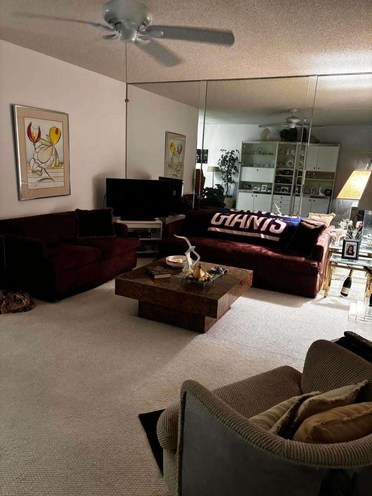 LIVING ROOM. at 307 WELLINGTON F 307, West Palm Beach