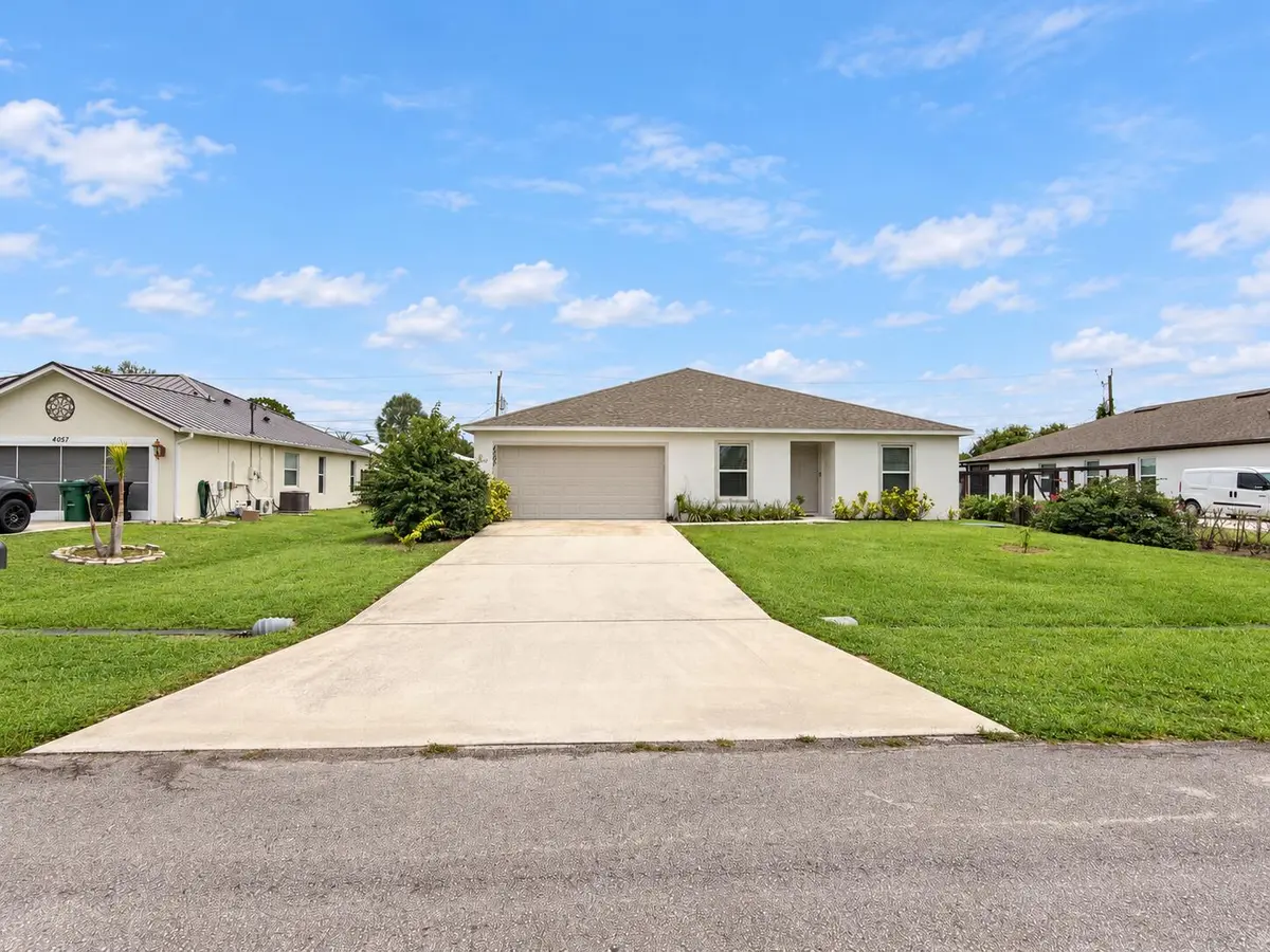 Front of house at 4065 SW Hablow Street, Port St. Lucie