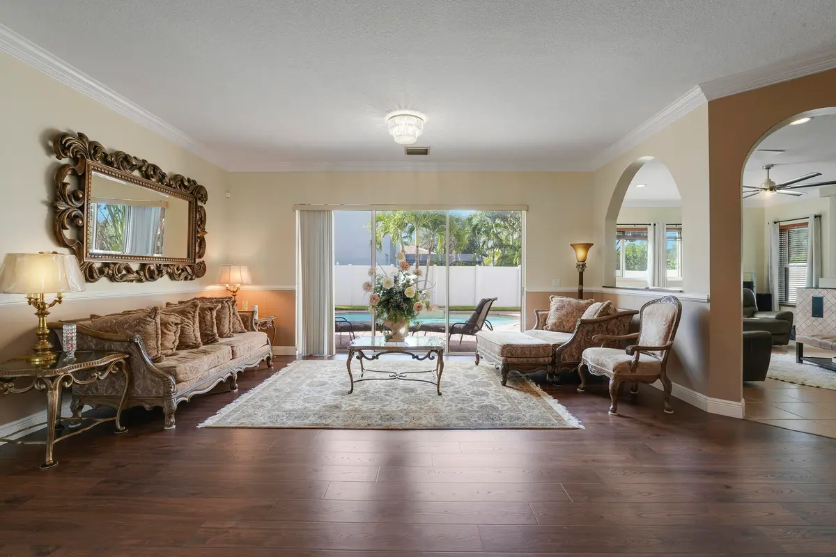 Living Room at 8608 PALISADES LAKE Drive, West Palm Beach