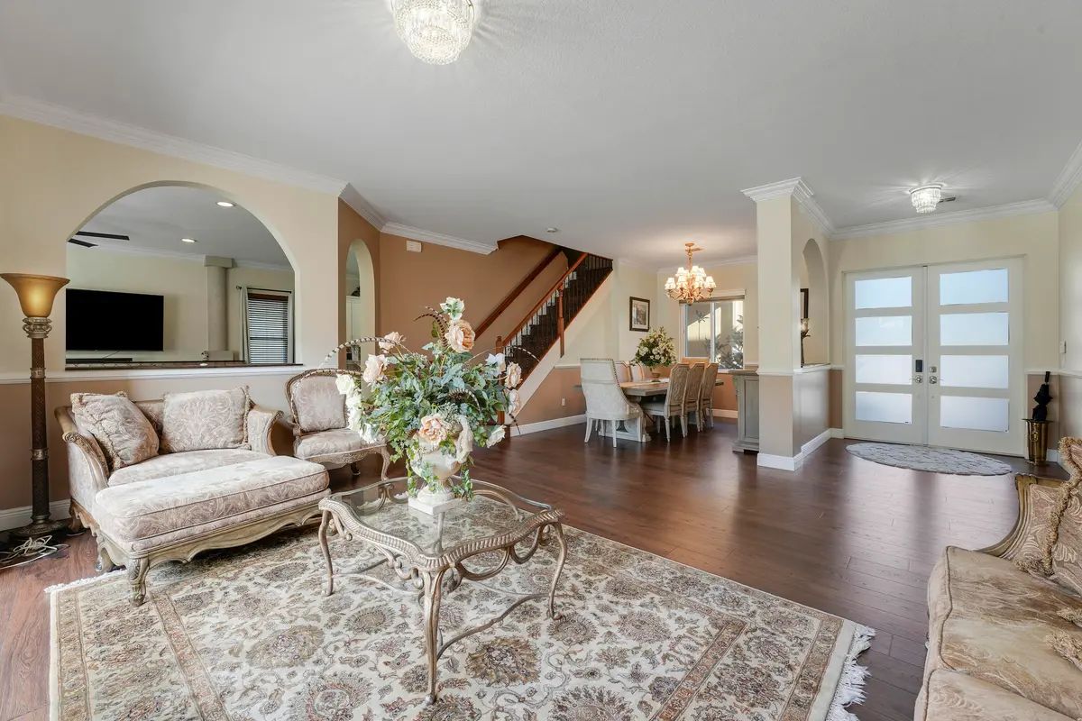 Living Room at 8608 PALISADES LAKE Drive, West Palm Beach