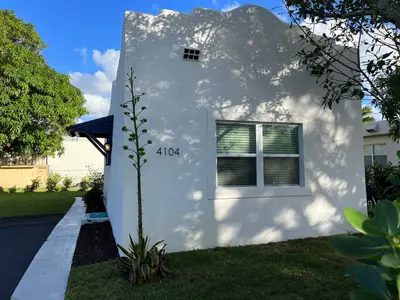 4104 GARDEN Avenue, West Palm Beach – Single Family Residence for rent
